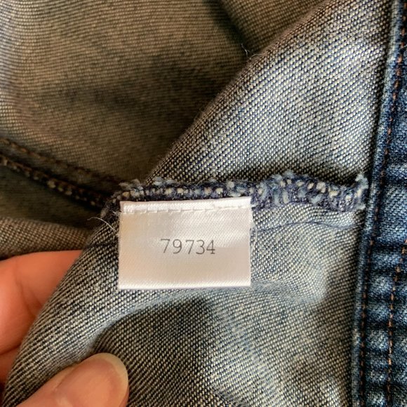 Ann Taylor XS Denim Blue Jean Jacket - Picture 8 of 9